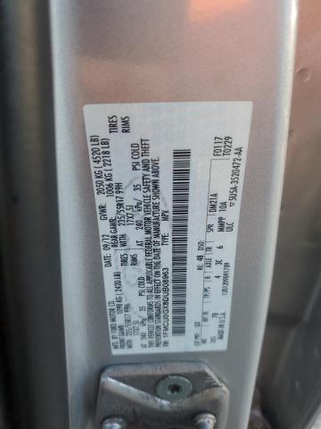 1FMCU0GX8DUB08963 - 2013 FORD ESCAPE SE 银色 照片 13