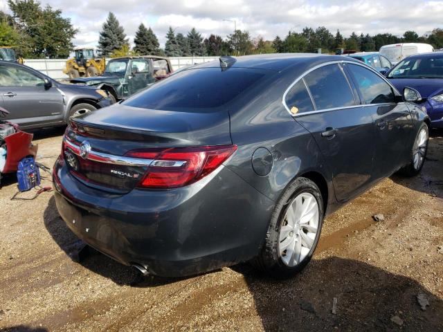 2G4GK5EX1F9281280 - 2015 BUICK REGAL GRAY photo 3