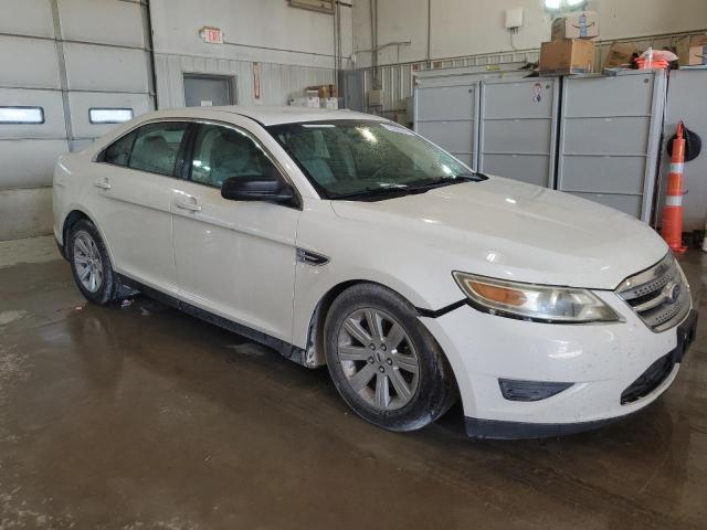 1FAHP2DW1BG141247 - 2011 FORD TAURUS SE WHITE photo 4