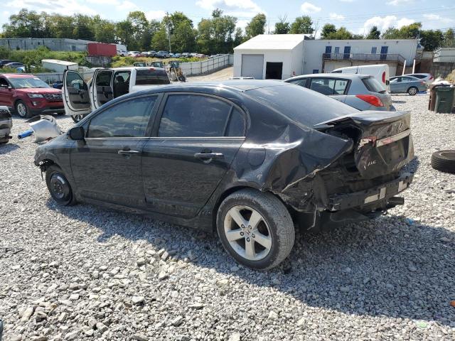 19XFA1F66AE047986 - 2010 HONDA CIVIC LX-S BLACK photo 2