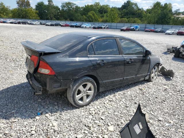 19XFA1F66AE047986 - 2010 HONDA CIVIC LX-S BLACK photo 3