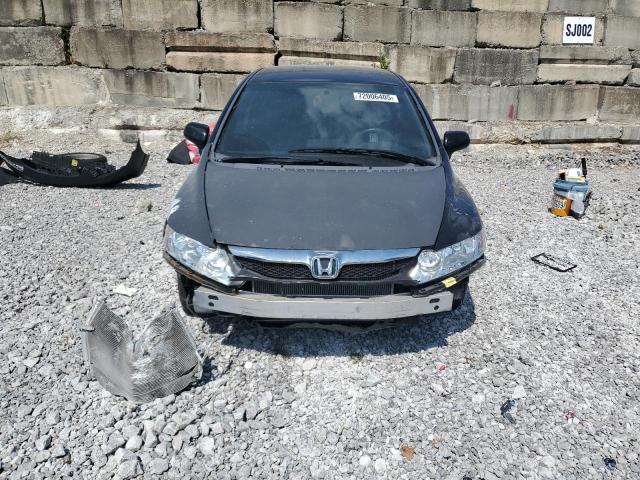 19XFA1F66AE047986 - 2010 HONDA CIVIC LX-S BLACK photo 5