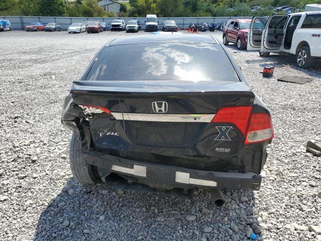 19XFA1F66AE047986 - 2010 HONDA CIVIC LX-S BLACK photo 6