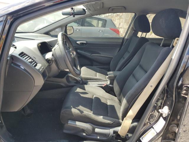 19XFA1F66AE047986 - 2010 HONDA CIVIC LX-S BLACK photo 7