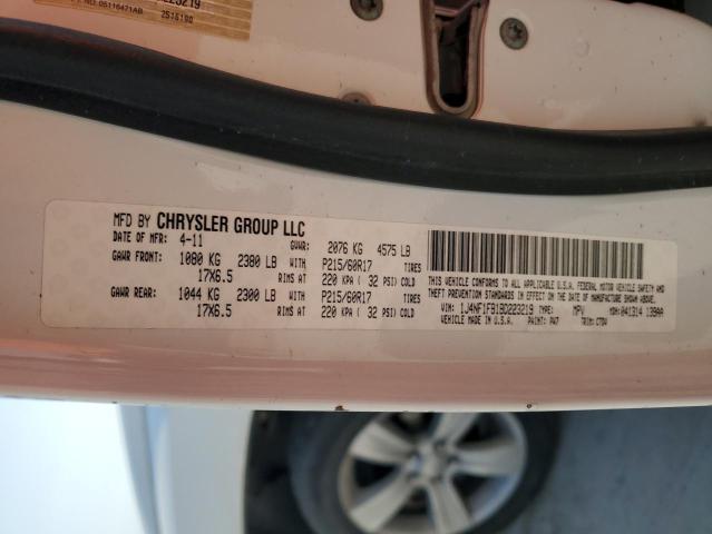 1J4NF1FB1BD223219 - 2011 JEEP COMPASS SPORT Weiß Foto 12