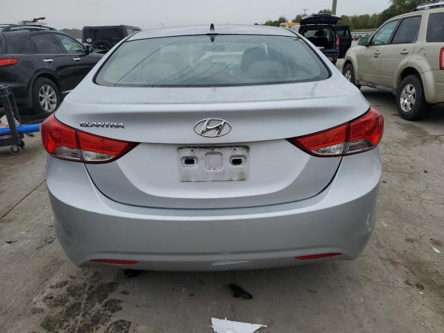 5NPDH4AE3DH177923 - 2013 HYUNDAI ELANTRA GLS SILVER photo 6