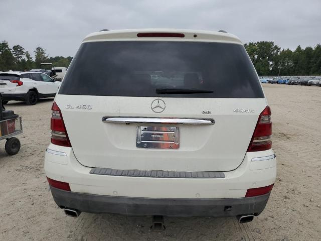 4JGBF71E09A478769 - 2009 MERCEDES-BENZ GL 450 4MATIC WHITE photo 6