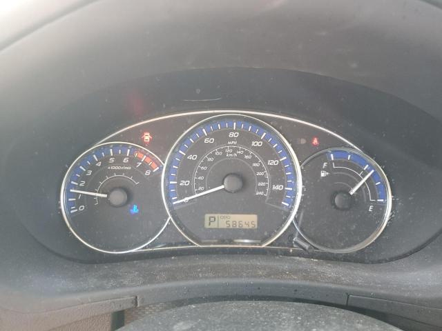 JF2SHABC2CH466521 - 2012 SUBARU FORESTER 2.5X ვერცხლისფერი ფოტო 9