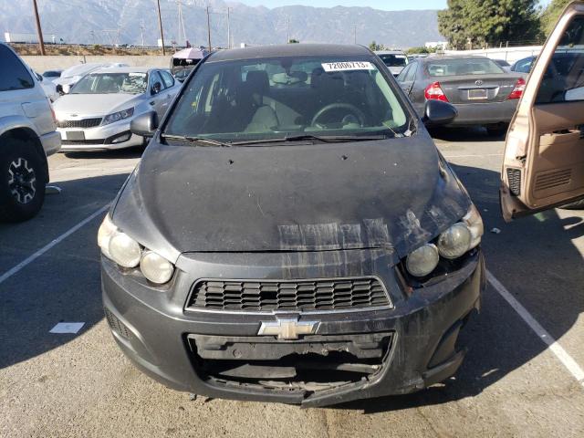 1G1JC5SH0E4198986 - 2014 CHEVROLET SONIC LT GRAY photo 5