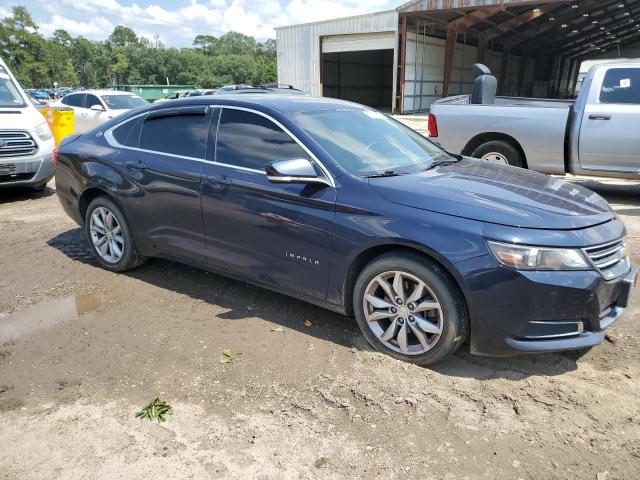2G1105SAXH9154605 - 2017 CHEVROLET IMPALA LT BLUE photo 4