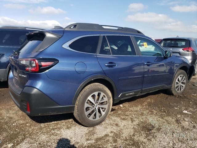 4S4BTAFC9N3166347 - 2022 SUBARU OUTBACK PREMIUM BLUE photo 3