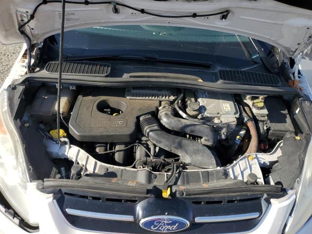 1FADP5BU0FL112417 - 2015 FORD C-MAX SEL WHITE photo 11