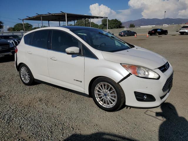 1FADP5BU0FL112417 - 2015 FORD C-MAX SEL WHITE photo 4