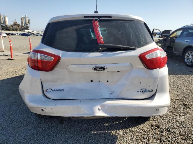 1FADP5BU0FL112417 - 2015 FORD C-MAX SEL WHITE photo 6