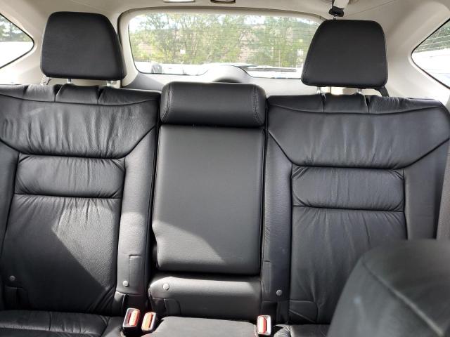 5J6RM4H74DL047194 - 2013 HONDA CR-V EXL WHITE photo 10