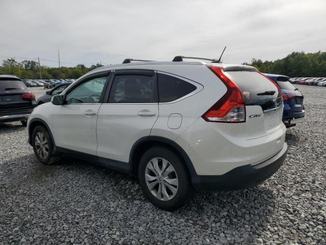 5J6RM4H74DL047194 - 2013 HONDA CR-V EXL WHITE photo 2