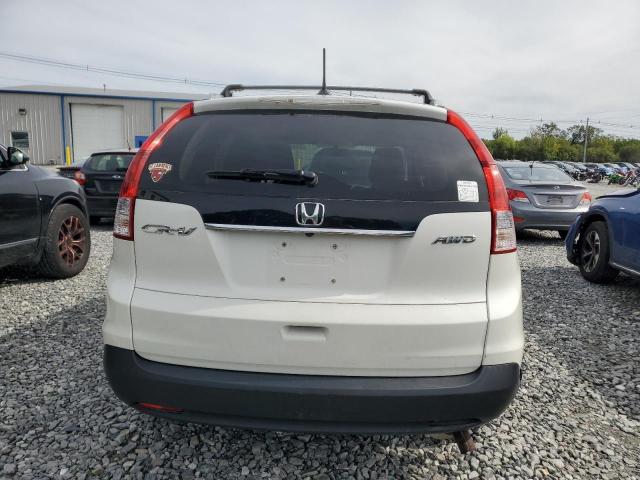 5J6RM4H74DL047194 - 2013 HONDA CR-V EXL WHITE photo 6