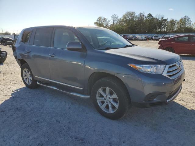 5TDZK3EH9DS141881 - 2013 TOYOTA HIGHLANDER BASE Көк фото 4