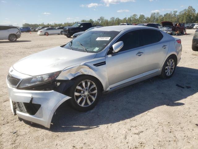 KNAGN4A77B5146904 - 2011 KIA OPTIMA EX SILVER photo 1