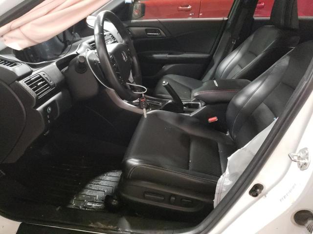 1HGCR2F69GA164086 - 2016 HONDA ACCORD SPORT WHITE photo 14