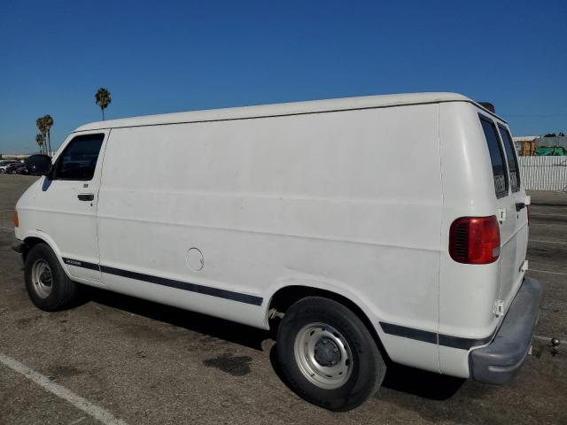 2B7HB11X7XK576241 - 1999 DODGE RAM VAN B1500 WHITE photo 2