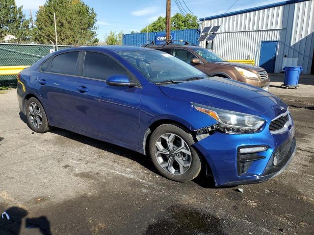 3KPF24AD0KE059914 - 2019 KIA FORTE FE 蓝色 照片 4