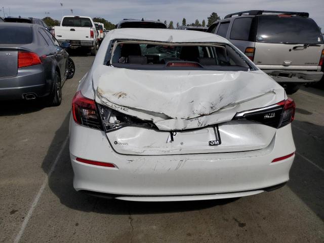 2HGFE1F72PH325259 - 2023 HONDA CIVIC EX WHITE photo 6