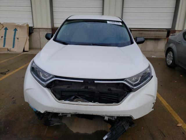 2HKRW6H36KH227657 - 2019 HONDA CR-V LX WHITE photo 5