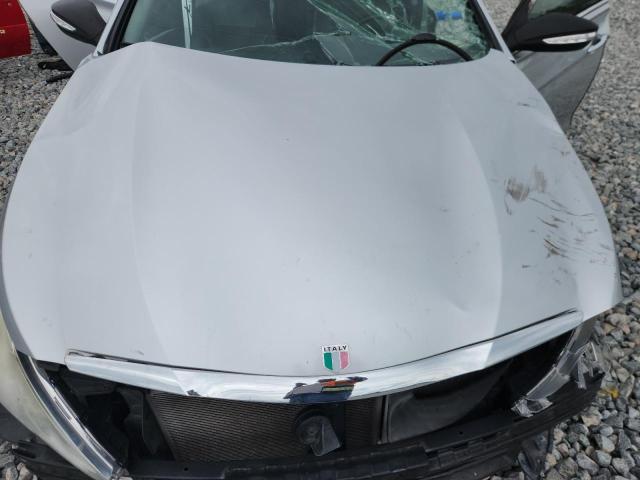 5NPEC4AB0DH591881 - 2013 HYUNDAI SONATA SE SILVER photo 11