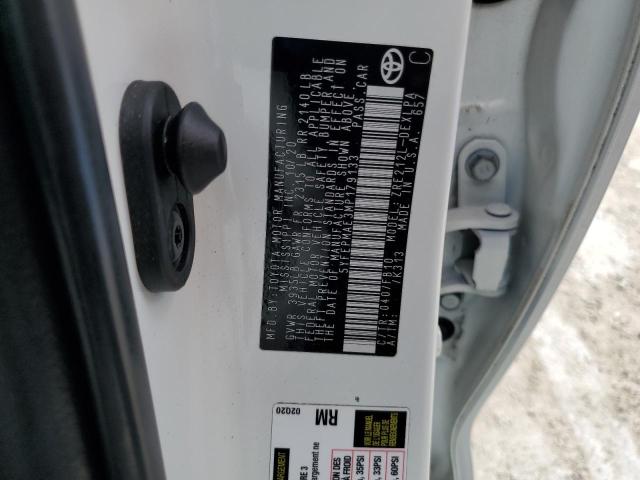 5YFEPMAE3MP179133 - 2021 TOYOTA COROLLA LE 白色 照片 12