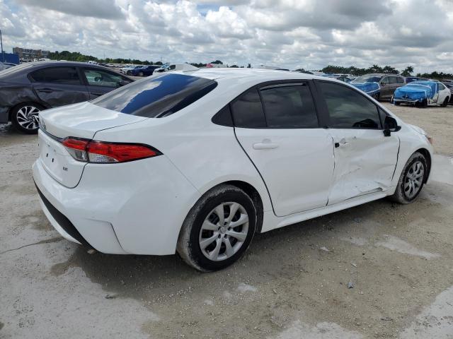 5YFEPMAE3MP179133 - 2021 TOYOTA COROLLA LE 白色 照片 3