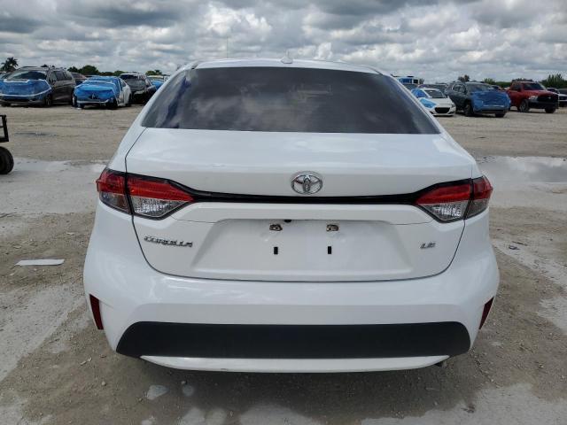 5YFEPMAE3MP179133 - 2021 TOYOTA COROLLA LE 白色 照片 6