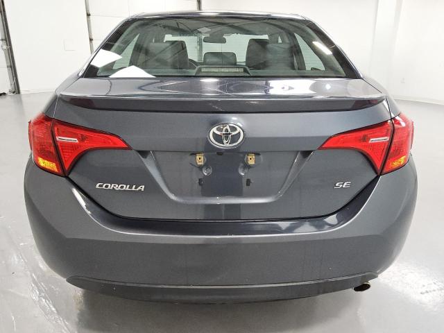 2T1BURHE4KC242722 - 2019 TOYOTA COROLLA L BLUE photo 6