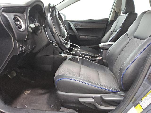 2T1BURHE4KC242722 - 2019 TOYOTA COROLLA L BLUE photo 7