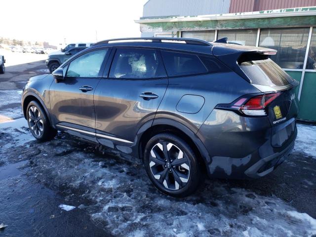 5XYK6CAF9PG026323 - 2023 KIA SPORTAGE X LINE GRAY photo 2