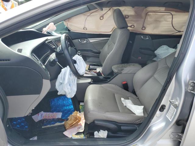 19XFB2F99DE032934 - 2013 HONDA CIVIC EXL SILVER photo 7
