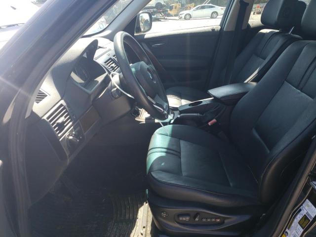 WBXPC9C45AWJ33265 - 2010 BMW X3 XDRIVE30I BLACK photo 7