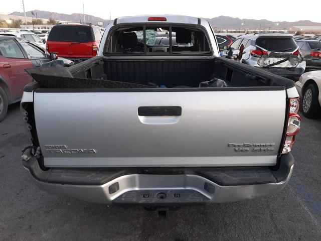 5TETU62N56Z240456 - 2006 TOYOTA TACOMA PRERUNNER ACCESS CAB GRAY photo 6