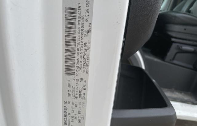 3C6TRVCG0FE507190 - 2015 RAM PROMASTER 2500 HIGH أبيض صورة 10