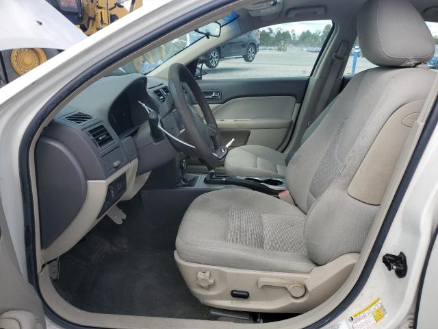 3FAHP0HA2AR357036 - 2010 FORD FUSION SE WHITE photo 7