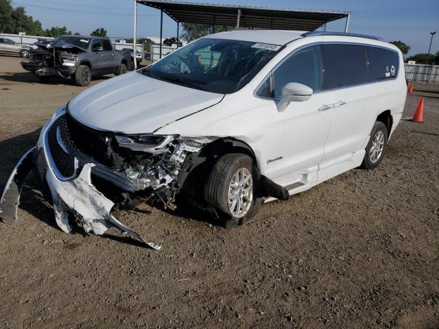 2C4RC1BG7MR605241 - 2021 CHRYSLER PACIFICA TOURING L WHITE photo 1