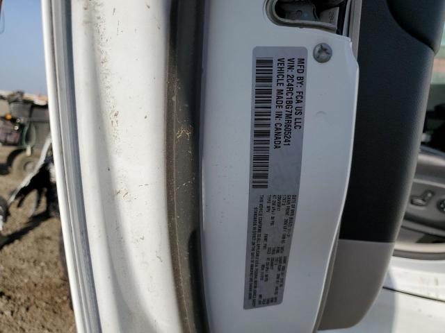 2C4RC1BG7MR605241 - 2021 CHRYSLER PACIFICA TOURING L WHITE photo 13