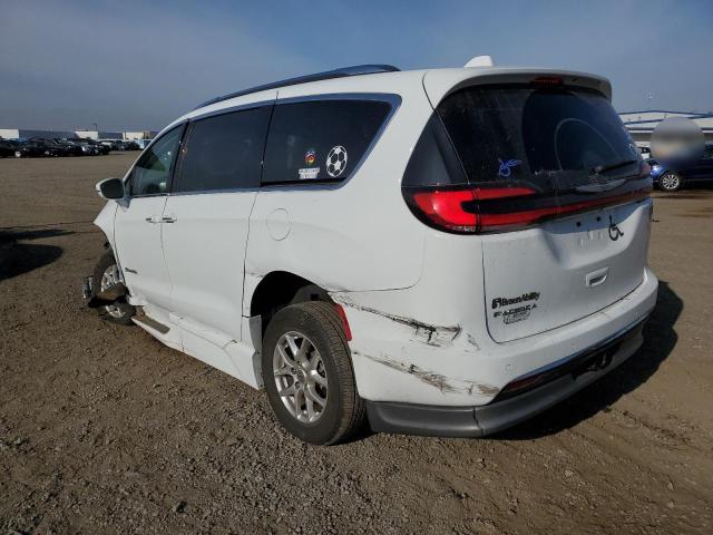 2C4RC1BG7MR605241 - 2021 CHRYSLER PACIFICA TOURING L WHITE photo 2