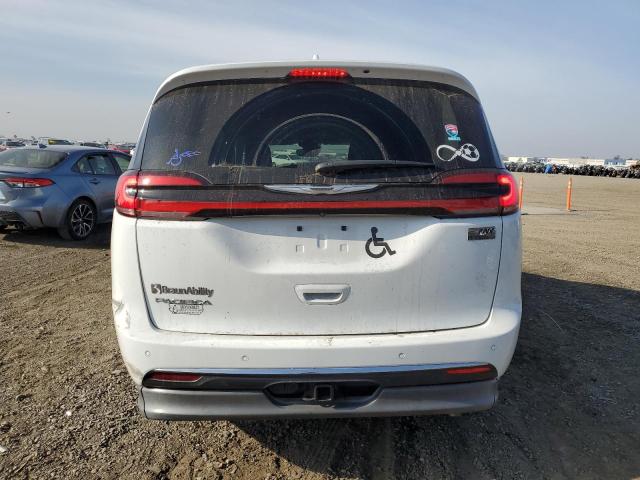 2C4RC1BG7MR605241 - 2021 CHRYSLER PACIFICA TOURING L WHITE photo 6