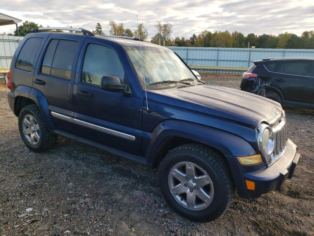 1J8GL58K85W580183 - 2005 JEEP LIBERTY LIMITED BLUE photo 4