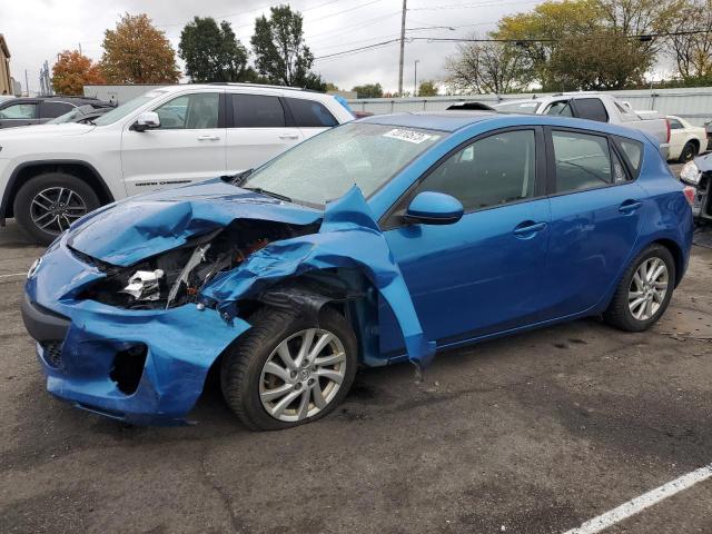 JM1BL1L77C1692318 - 2012 MAZDA 3 I BLUE photo 1