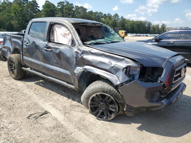 3TYAX5GN5MT024526 - 2021 TOYOTA TACOMA DOUBLE CAB GRAY photo 4
