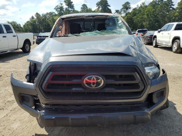 3TYAX5GN5MT024526 - 2021 TOYOTA TACOMA DOUBLE CAB GRAY photo 5