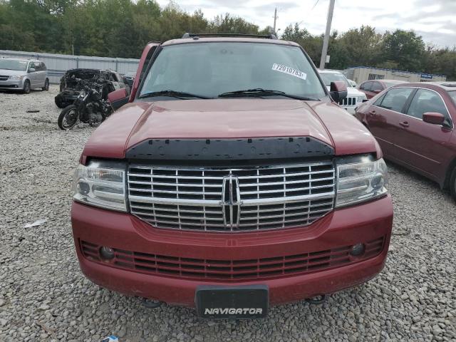 5LMJJ2J57DEL07917 - 2013 LINCOLN NAVIGATOR 红色 照片 5