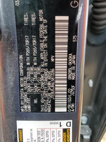 JTEBU5JR6L5813286 - 2020 TOYOTA 4RUNNER SR5/SR5 PREMIUM 灰色 照片 14